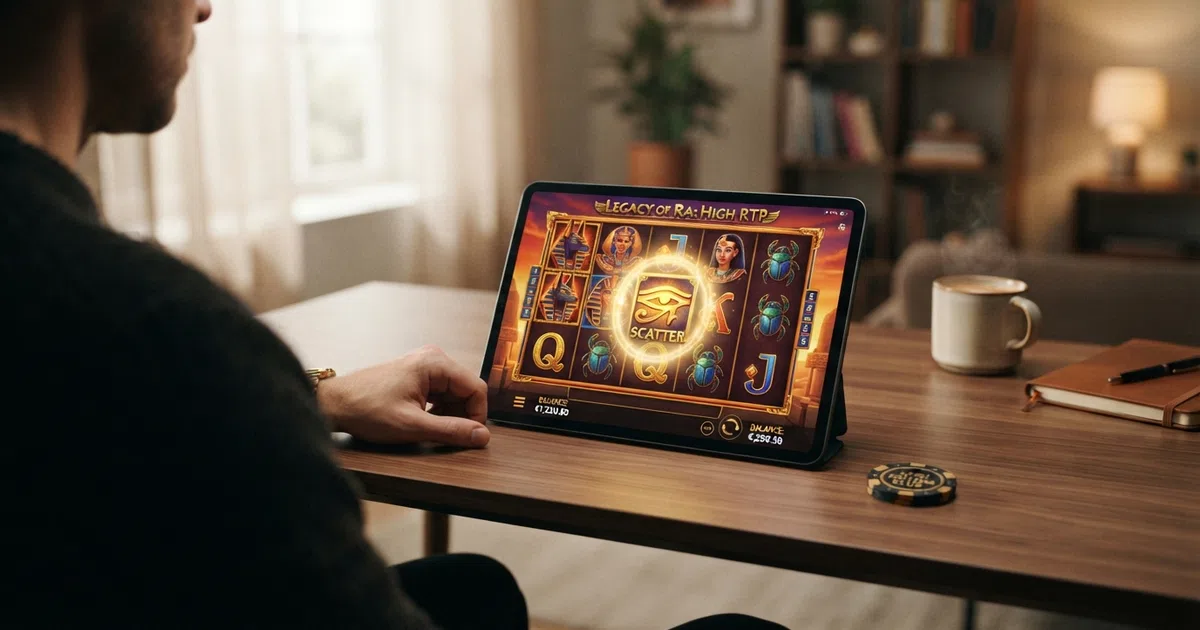 Een rij kleurrijke online gokkasten op een Nederlands casino-scherm, met Book of 99 centraal uitgelicht als de hoogste-RTP slot