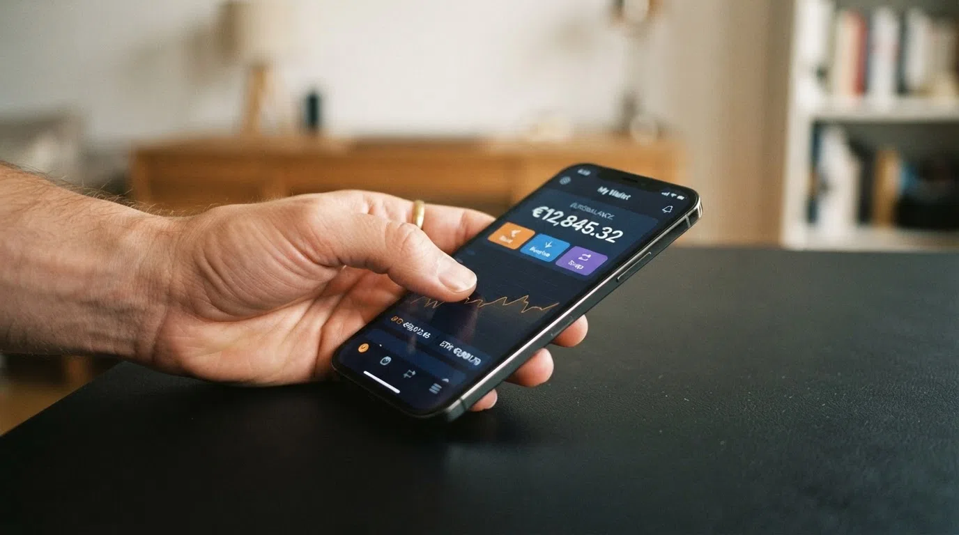 Een schermafbeelding van een crypto-wallet die een Litecoin-transactie naar een casino-stortingsadres bevestigt, met bevestigingen op de blockchain zichtbaar